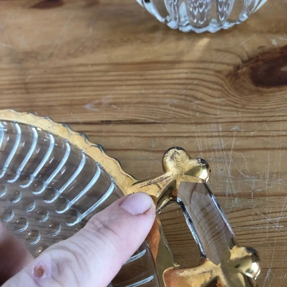 Vtg Janette Glass Creamer and Sugar Set - Picture 8 of 14